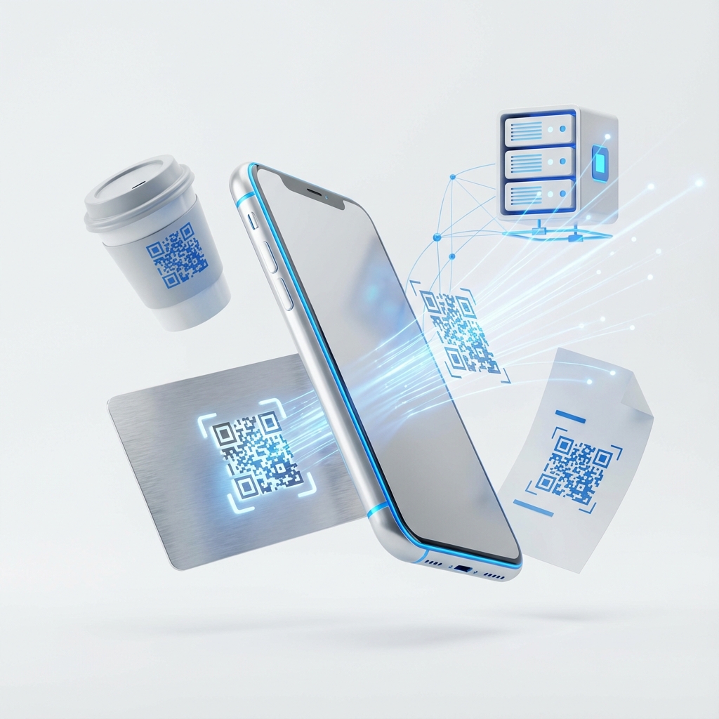 Dynamic QR Code Composition